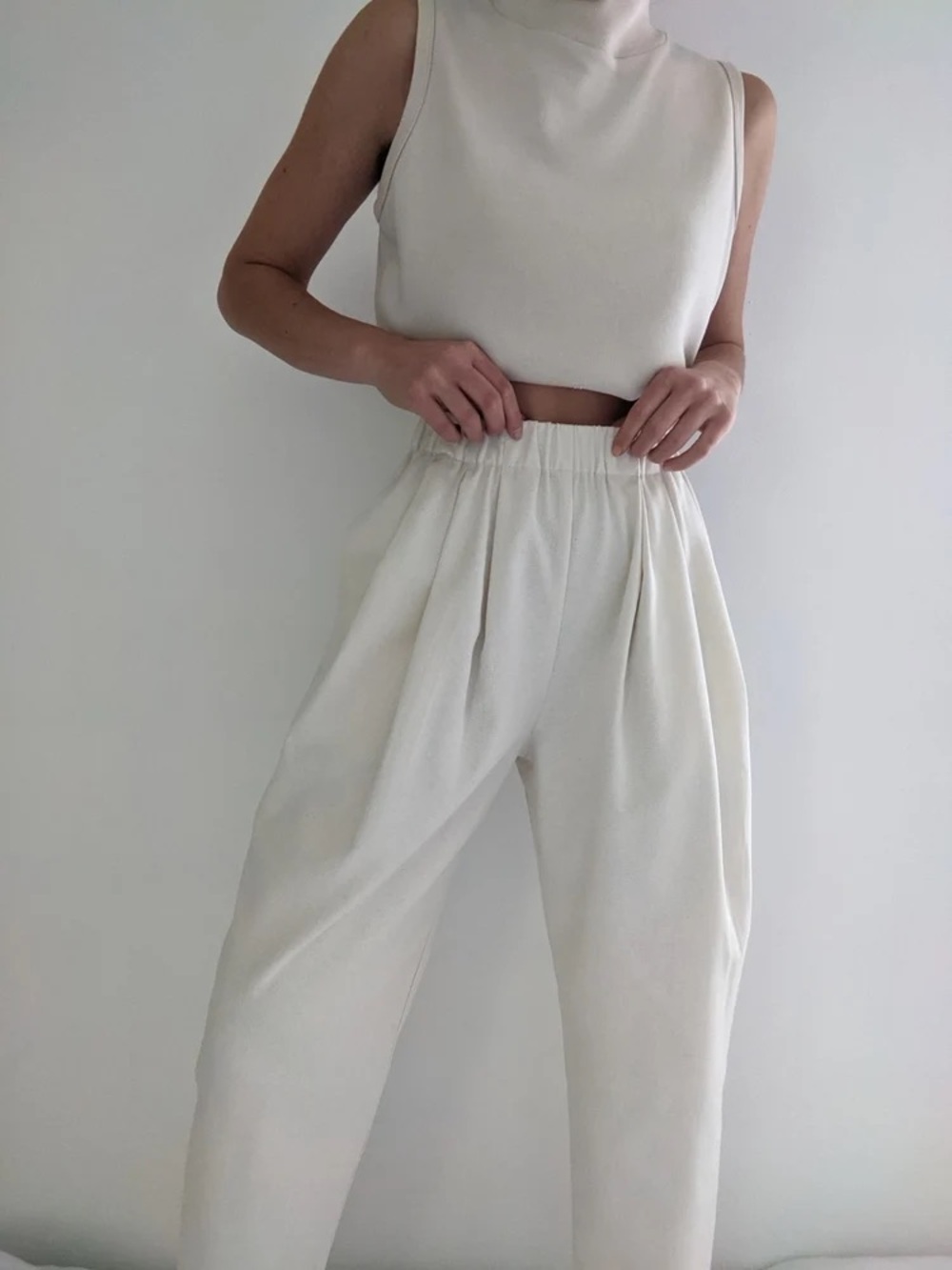 Na Nin Lena Raw Silk Pant Small 29” inseam